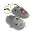 Sharkicks Basic - Invierno, Pantuflas de Tiburón Pejesapo, Tacón Abierto